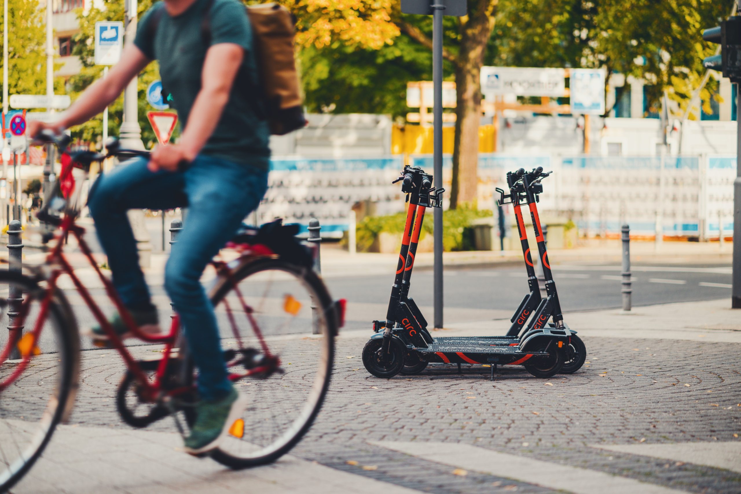 black kick scooter